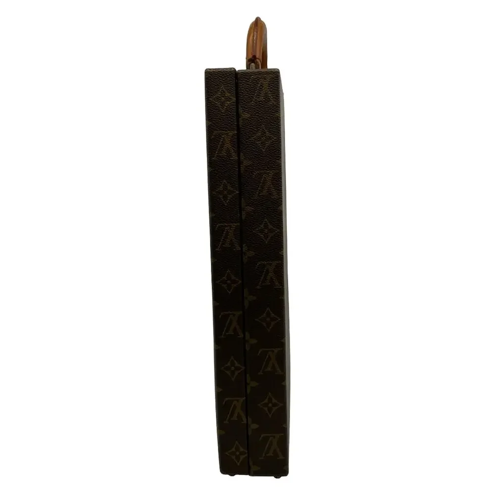Louis Vuitton Vertical attache case Monogram Trunk Case M53175